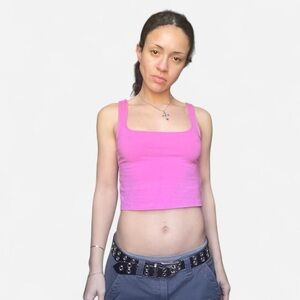 Forever 21 Pink Crop Top